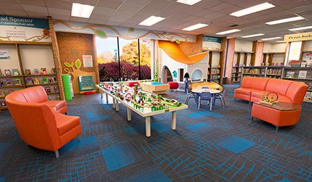 Early Learning and Play Area at the Tremont Road branch