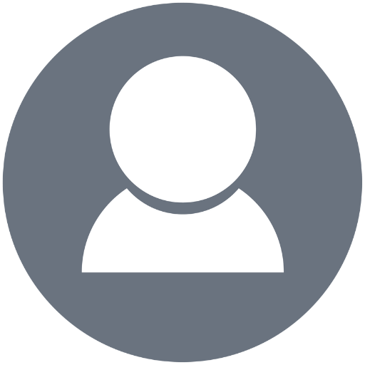 User profile icon, silhouette of a person.