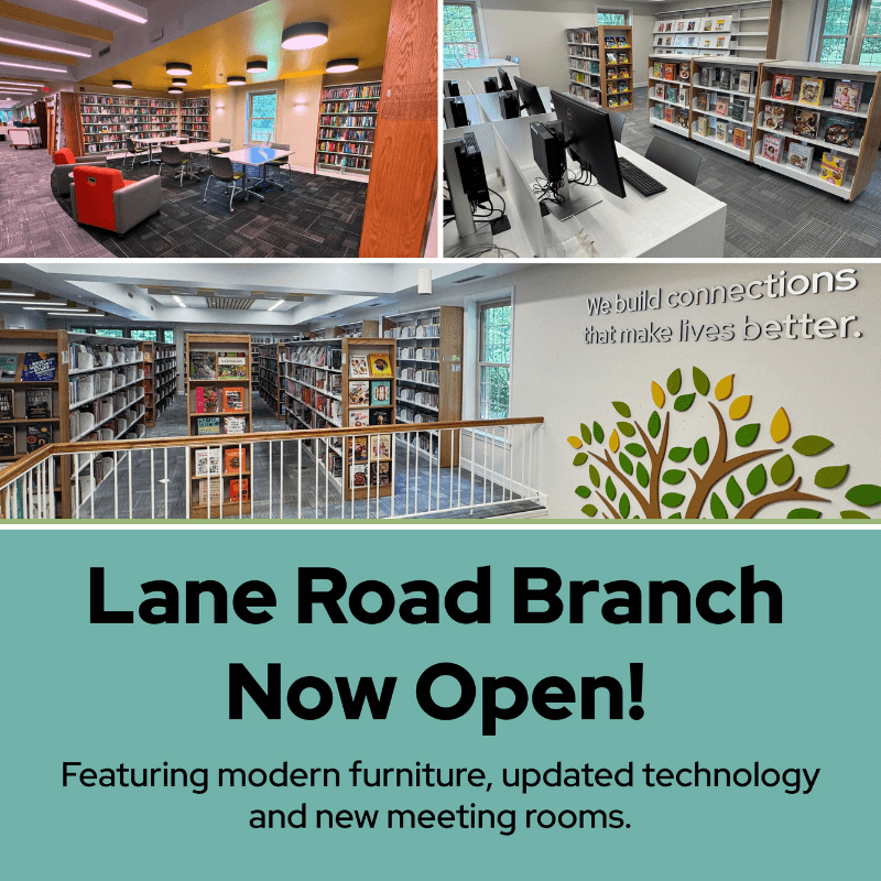 The Lane Road Branch is now open again after undergoing a remarkable interior refresh.