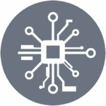 Abstract scheme of a circuit board