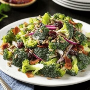 Broccoli and Sunflower Salad