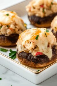 Crab-Stuffed Mushrooms