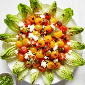 Sandra Lee’s Grilled Tomato Salad