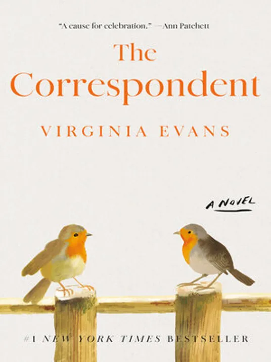Cover image for "The Correspondent" by Virginia Evans