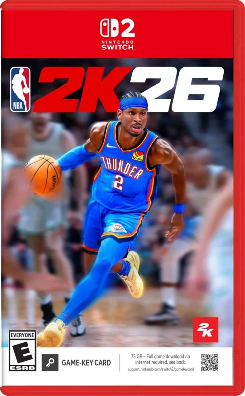 Cover image for "NBA 2K26" for Nintendo Switch