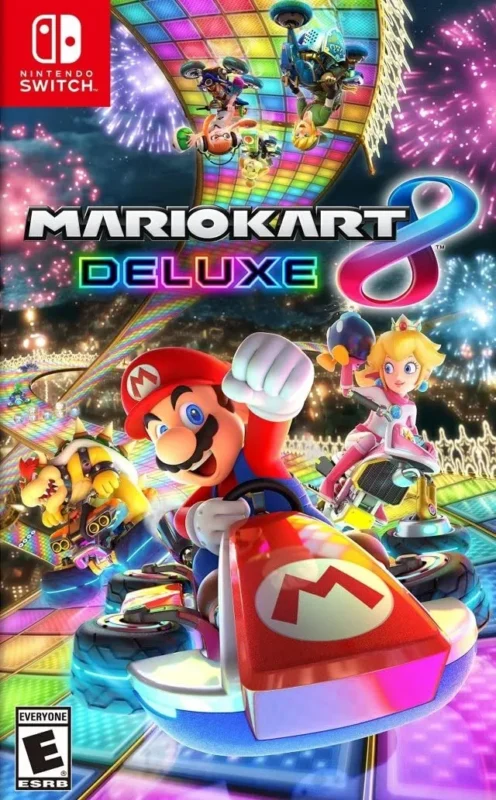 Cover image for "Mariokart 8 Deluxe" for Nintendo Switch
